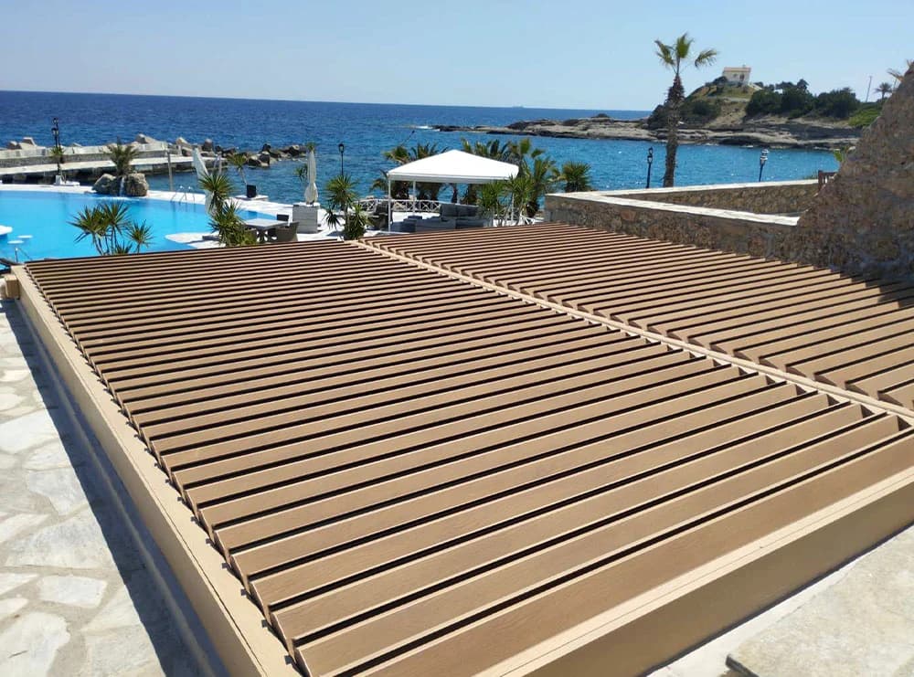 Bioclimatic pergola, Porto Heli